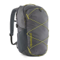 Side view of the Patagonia Refugio Day Pack 30L - Forge Grey pictured on a plain white background