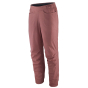Patagonia Women's Hampi Rock Pants in a pink Evening Mauve colour pictured on a plain white background