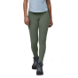 person wearing the Patagonia Women's Maipo 7/8 Tights in a green colour showin the front 