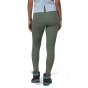person wearing the Patagonia Women's Maipo 7/8 Tights in a green colour showin the back
