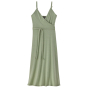 Patagonia Women's Salvia Green Wear With All Dress pictured on a plain white background 