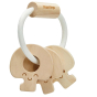 Plan Toys Natural Baby Key Rattle