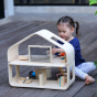 Plan Toys Contemporary Dolls House in play
