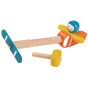 PlanToys Spin N Fly Airplane pictured on a plain background 