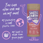 Salt of the Earth Lavender & Vanilla Deodorant Stick packaging infographic 