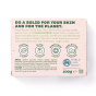 Hand Blocks Essential Oil Hand Soap Box Ingredients - Cedarwood & Eucalyptus on a white background