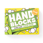 Hand Blocks Hand Soap Bar - Lime & Sandalwood on a white background