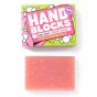 Shower Blocks, Hand Blocks Soap Bar and Box in Mint and Grapefruit on a white background