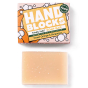 Hand Blocks Essential Oil Hand Soap Bar and Box - Sweet Orange & Bergamot on a white background