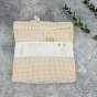 A Slice Of Green Organic Cotton Mesh Produce Bag - Extra Large folded with cardboard packaging sleeve