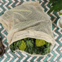 A Slice Of Green Organic Cotton Mesh Produce Bag - Extra Large containing broccoli