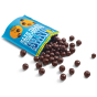 Tony's Chocolonely Litl' Bits Dark Orange Choco Cookie open pouch showing chocolates