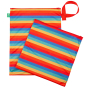 Tots Bots Wet & Dry Bag - Rainbow Stripe