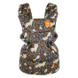 Tula explore baby carrier in the fox tail print on a white background
