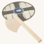 Vah Ragnar Mini Viking Wooden Shield & Axe Set pictured on a plain background