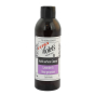 Violets lavender and rose geranium multi surface cleaner fluid on a white background