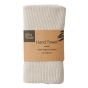 Wild & Stone Organic Cotton Hand Towel in a cardboard sleeve, on a white background