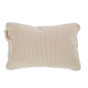 A soft cream coloured corduroy Wobbel pillow to fit the original sized standard Wobbel board