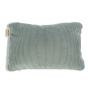 A soft sea blue coloured corduroy XL sized pillow to fit and XL sized Wobbel board