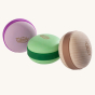 Wobbel Candy Macaron - Malibu made from PEFC certified maple and beech wood and a silicone "filling", perfect for stacking, rolling, sliding, wobbling, spinning