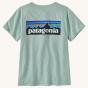 Patagonia Women's P-6 Logo Responsibili Tee - Wispy Green