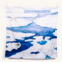Wonderie Play Cloth - The Frozen Land design pictured on a plain background
