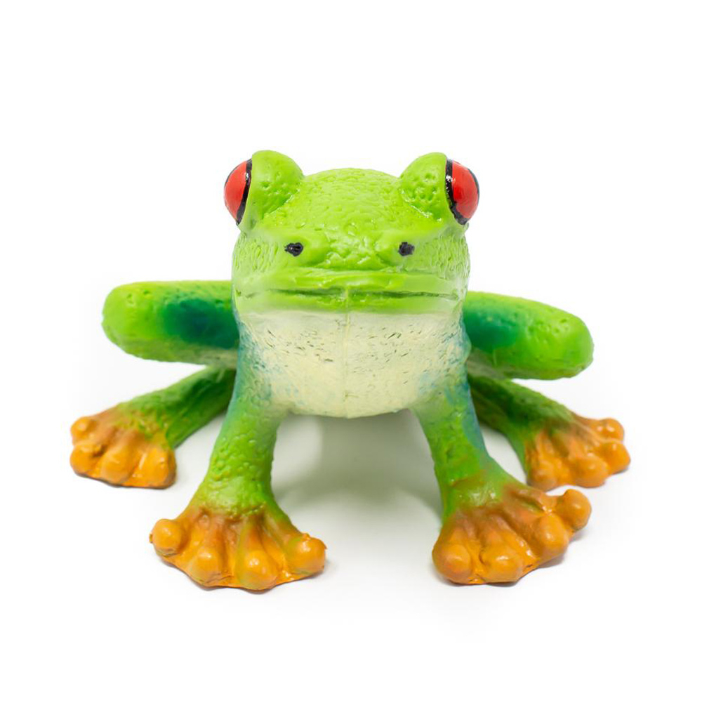 Green Rubber Toys Green Tree Frog