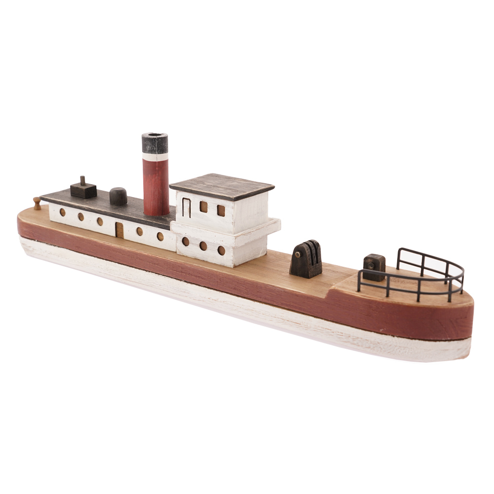Papoose Toys Wooden Fishing Boat
