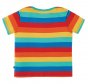 Frugi bobster Applique rainbow organic cotton tshirt