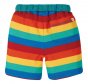 Frugi Little stripy rainbow shorts organic cotton