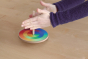 Grimm's Rainbow Hand Spinning Top