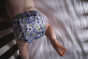 Baba + Boo Dragonflies Nappy worn by crawling baby