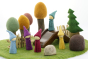 Papoose Toys Goethe Rainbow Gnome - Orange