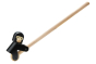 PlanToys kids plastic-free climbing gorilla toy on a white background