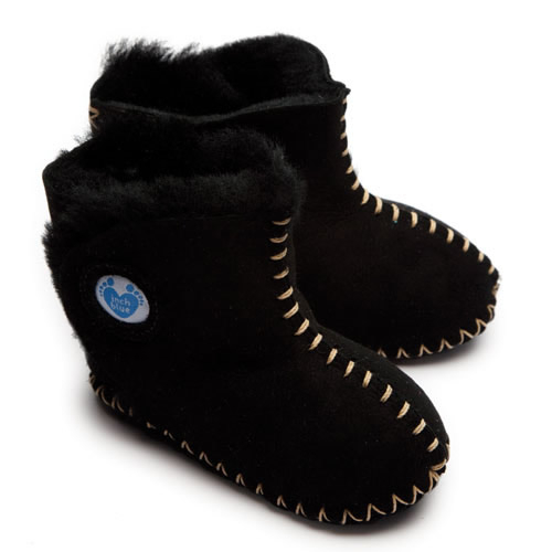 Cwtch Sheepskin Boots - Black
