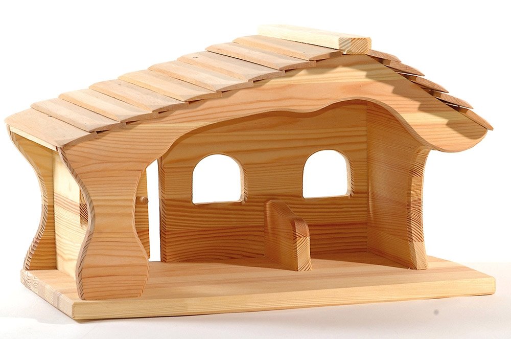 Ostheimer Nativity Stable, Wooden Nativity Stable