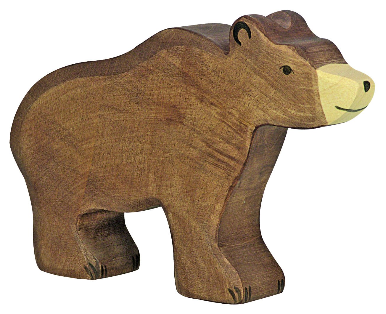 Preschool Steiner NEW AnamalZ Brown Bear Poseable Wood Wooden Figure 10cm 