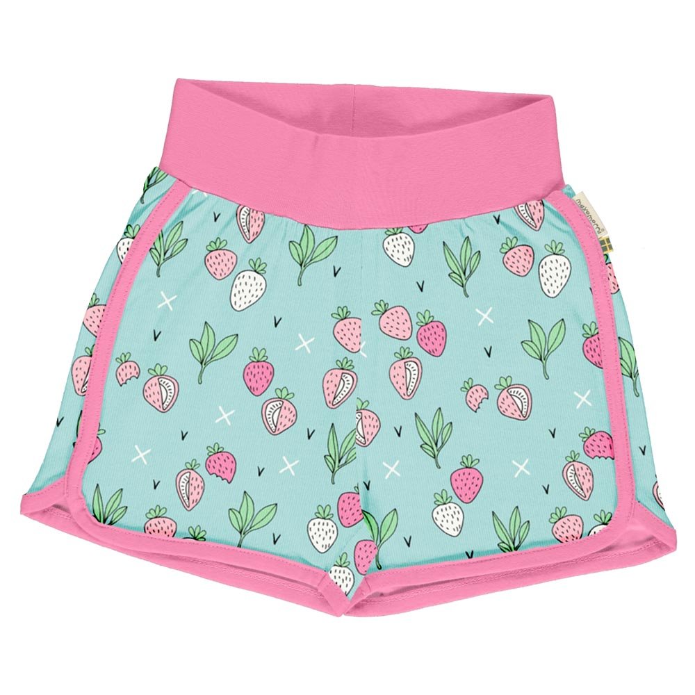 pink runner shorts