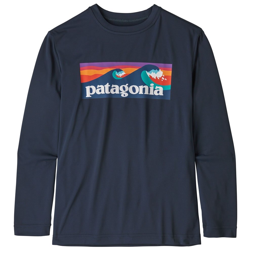patagonia long sleeve logo t shirt