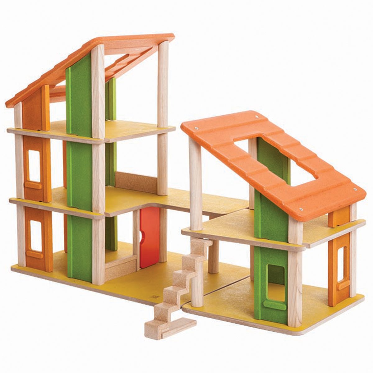 plan chalet dollhouse