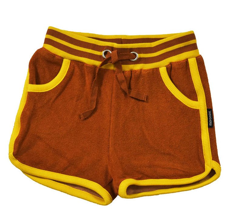 yellow runner shorts