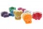 Bee Crayative sustainable non-toxic natural beeswax animal crayons stood up on a white background