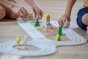 Plan Toys Rubber Road and Rail Set