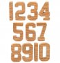 Reel Wood Number Blocks Set