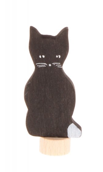 Grimm's Black Cat Decorative Figure