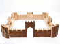 Magic Wood Tall Castle Walls - 16 Pieces