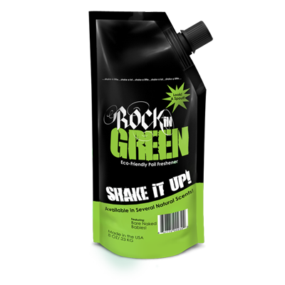 Rockin' Green Shake it up Pail Freshener