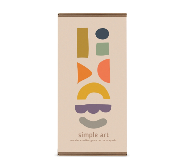 simple art magnetic game from babai toys