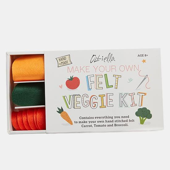 Olli Ella Felt Vegetable Craft Set