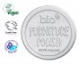 Bio D eco-friendly vegan furniture polish tin on a white background